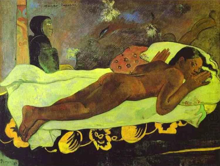 Paul Gauguin The Spirit of the Dead Keep Watch china oil painting image